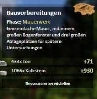 Mineralarsenal Phase 2 Mauerwerk