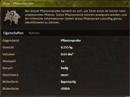 Pflanzenprobe Rotähre identifiziert