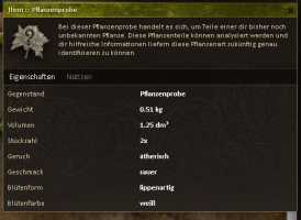 Pflanzenprobe Zyotenmelisse identifiziert